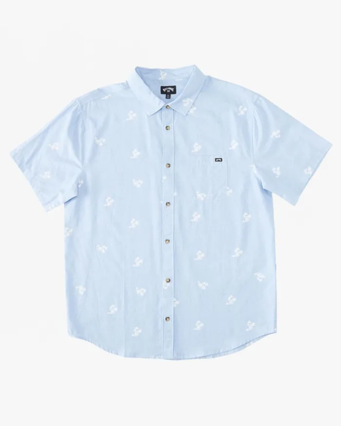 Billabong Boy039s 04027041 Sundays Short Sleeve Shirt Light Blue Kids Boys039 Shirts Billabong Boy039s 04027041 Sundays Short Sleeve Shirt Light Blue Kids Boys039 Shirts