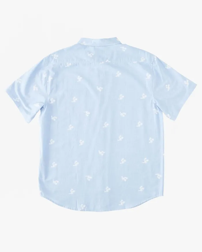 Billabong Boy039s 04027041 Sundays Short Sleeve Shirt Light Blue Kids Boys039 Shirts Billabong Boy039s 04027041 Sundays Short Sleeve Shirt Light Blue Kids Boys039 Shirts