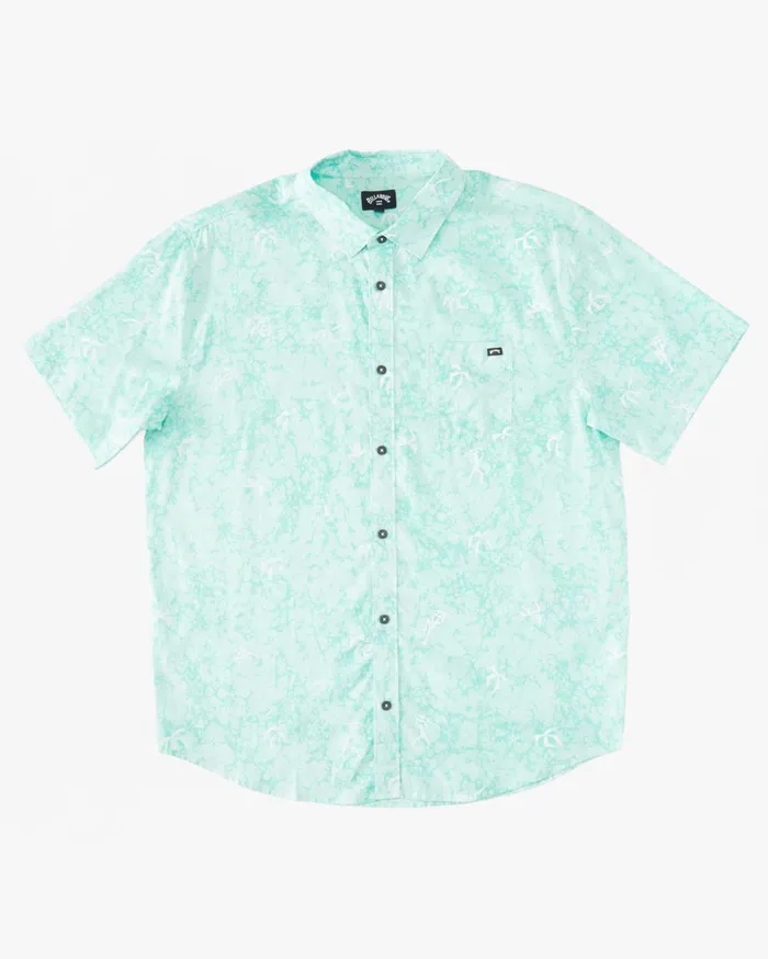 Billabong Boy039s 04027041 Sundays Short Sleeve Shirt Mint Kids Boys039 Shirts Billabong Boy039s 04027041 Sundays Short Sleeve Shirt Mint Kids Boys039 Shirts