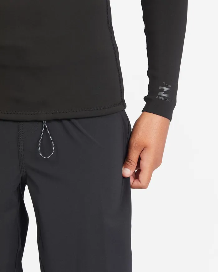 Billabong Boy039s 11mm Absolute Wetsuit Jacket Black Kids Boys039 Wetsuits Billabong Boy039s 11mm Absolute Wetsuit Jacket Black Kids Boys039 Wetsuits