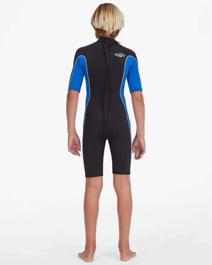 Billabong Boy039s 22mm Absolute Short Sleeve Back Zip Springsuit Harbor Kids Boys039 Wetsuits Billabong Boy039s 22mm Absolute Short Sleeve Back Zip Springsuit Harbor Kids Boys039 Wetsuits