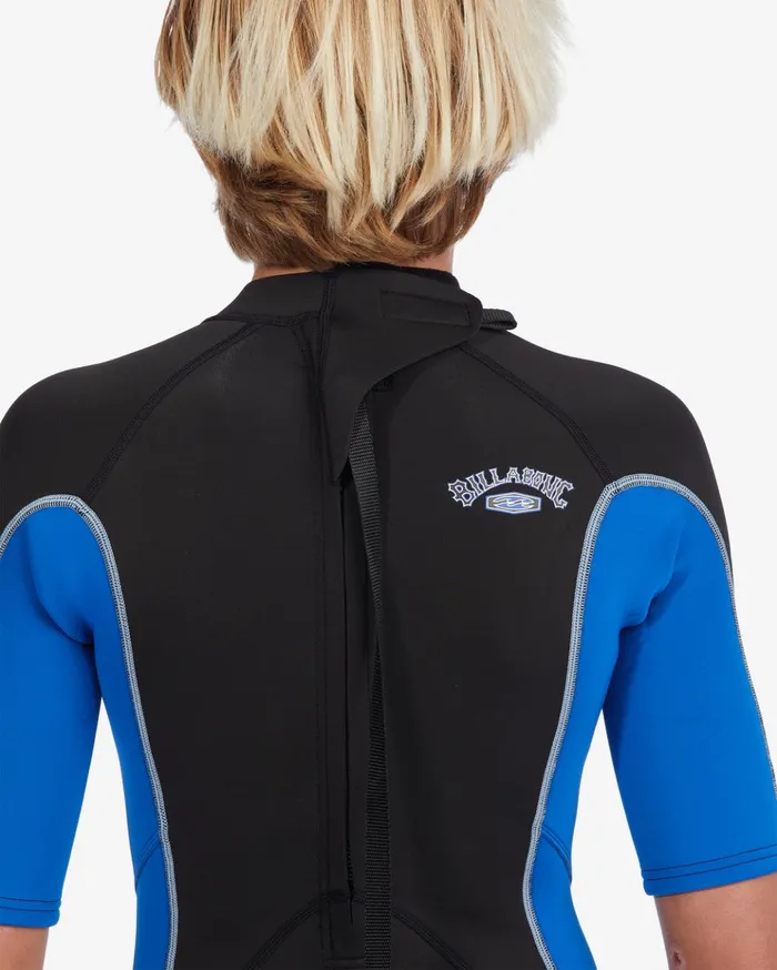 Billabong Boy039s 22mm Absolute Short Sleeve Back Zip Springsuit Harbor Kids Boys039 Wetsuits Billabong Boy039s 22mm Absolute Short Sleeve Back Zip Springsuit Harbor Kids Boys039 Wetsuits