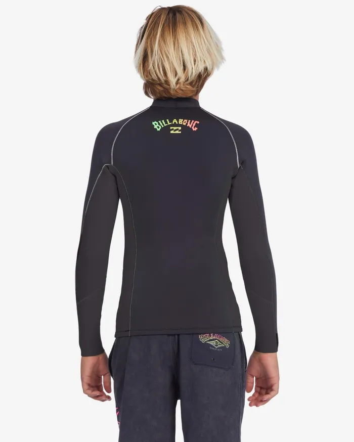 Billabong Boy039s 22mm Interchange Wetsuit Jacket Neon Green Kids Boys039 Wetsuits Billabong Boy039s 22mm Interchange Wetsuit Jacket Neon Green Kids Boys039 Wetsuits