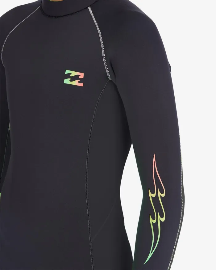 Billabong Boy039s 22mm Interchange Wetsuit Jacket Neon Green Kids Boys039 Wetsuits Billabong Boy039s 22mm Interchange Wetsuit Jacket Neon Green Kids Boys039 Wetsuits