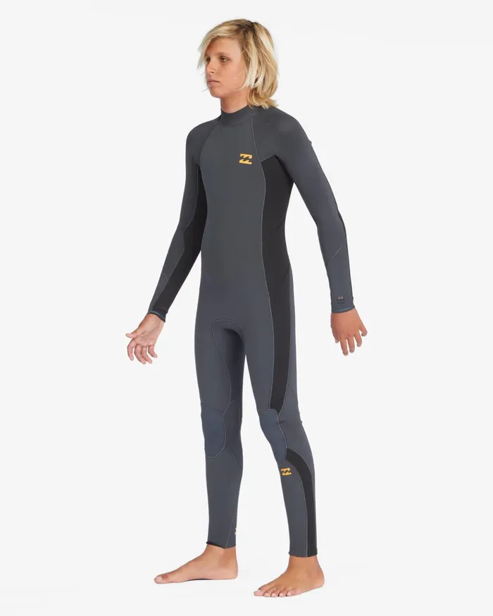 Billabong Boy039s 43 Absolute Back Zip Full Wetsuit Graphite Kids Boys039 Wetsuits Billabong Boy039s 43 Absolute Back Zip Full Wetsuit Graphite Kids Boys039 Wetsuits