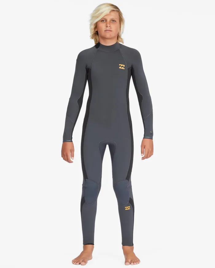 Billabong Boy039s 43 Absolute Back Zip Full Wetsuit Graphite Kids Boys039 Wetsuits Billabong Boy039s 43 Absolute Back Zip Full Wetsuit Graphite Kids Boys039 Wetsuits