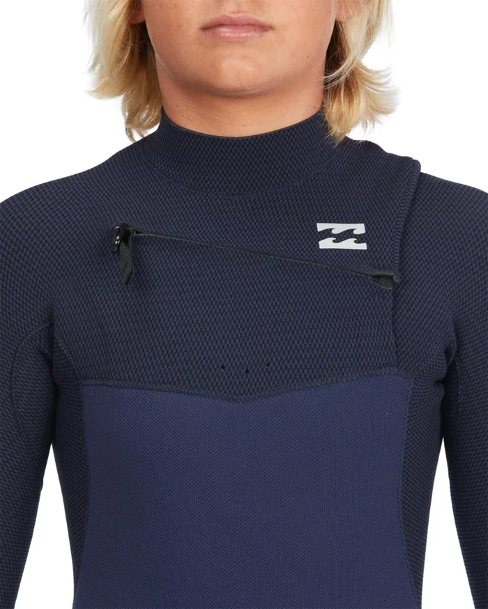 Billabong Boy039s 43 Furnace Comp Chest Zip Full Wetsuit Navy Kids Boys039 Wetsuits Billabong Boy039s 43 Furnace Comp Chest Zip Full Wetsuit Navy Kids Boys039 Wetsuits