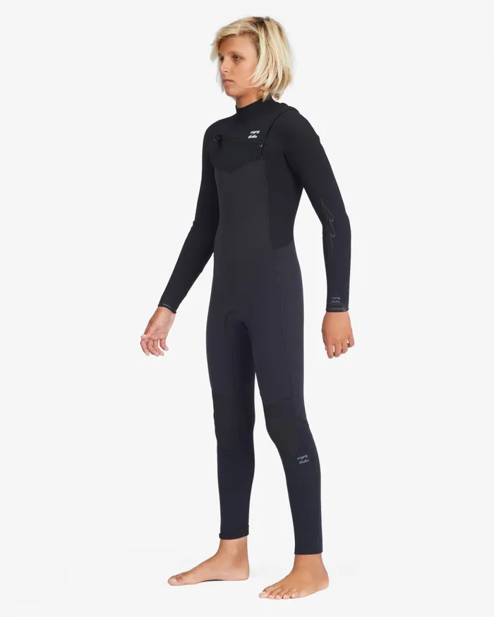 Billabong Boy039s 43 Revolution Chest Zip Full Wetsuit Black Kids Boys039 Wetsuits Billabong Boy039s 43 Revolution Chest Zip Full Wetsuit Black Kids Boys039 Wetsuits