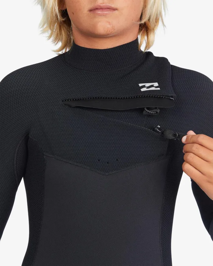 Billabong Boy039s 43 Revolution Chest Zip Full Wetsuit Black Kids Boys039 Wetsuits Billabong Boy039s 43 Revolution Chest Zip Full Wetsuit Black Kids Boys039 Wetsuits