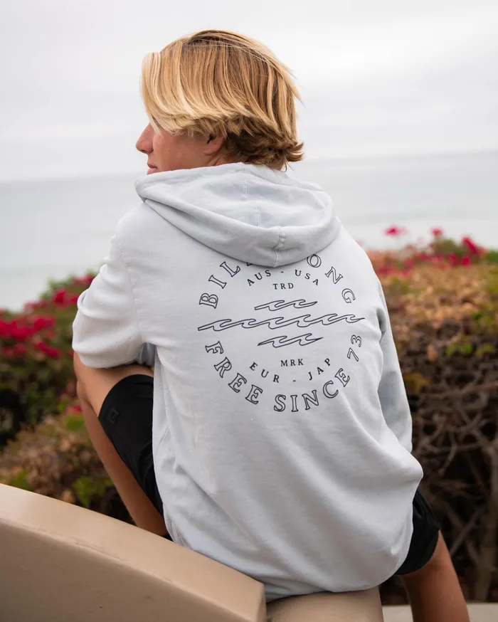 Billabong Boy039s Big Wave Dan Pullover Hoodie Smoke Blue Kids Boys039 Hoodies and Fleece Billabong Boy039s Big Wave Dan Pullover Hoodie Smoke Blue Kids Boys039 Hoodies and Fleece