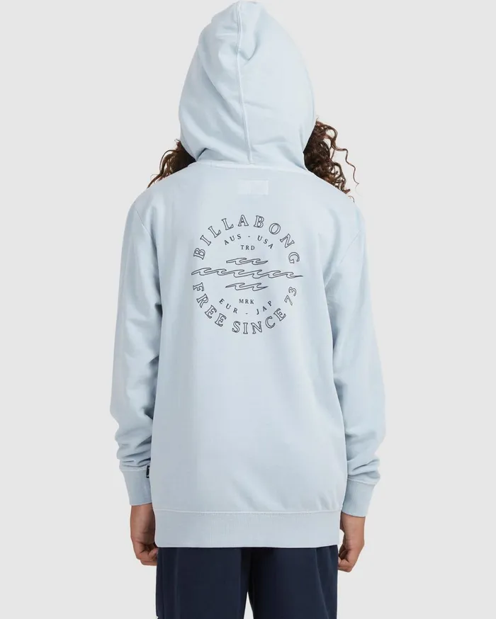 Billabong Boy039s Big Wave Dan Pullover Hoodie Smoke Blue Kids Boys039 Hoodies and Fleece Billabong Boy039s Big Wave Dan Pullover Hoodie Smoke Blue Kids Boys039 Hoodies and Fleece