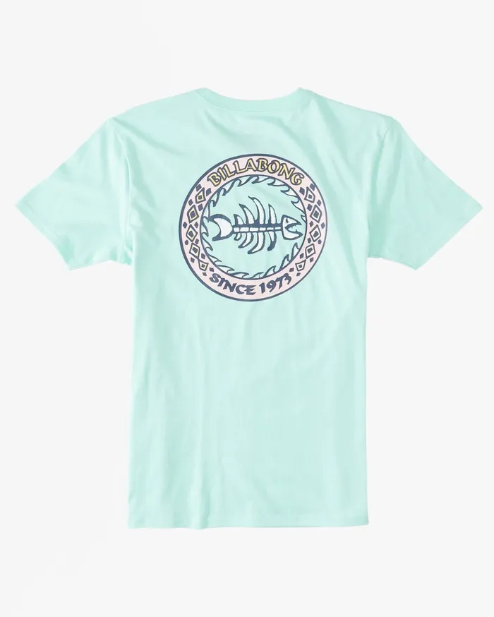 Billabong Boy039s Bonez TShirt Cool Mint Kids Boys039 Tees
