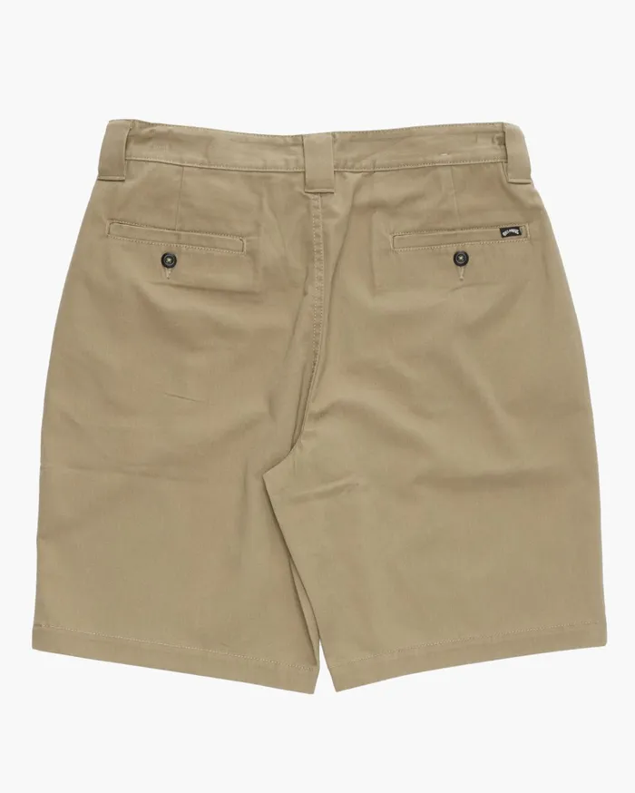 Billabong Boy039s Carter Workwear Shorts Khaki Kids Boys039 Shorts Billabong Boy039s Carter Workwear Shorts Khaki Kids Boys039 Shorts