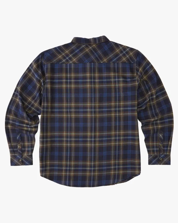 Billabong Boy039s Coastline Flannel Shirt Midnight Kids Boys039 Shirts Billabong Boy039s Coastline Flannel Shirt Midnight Kids Boys039 Shirts