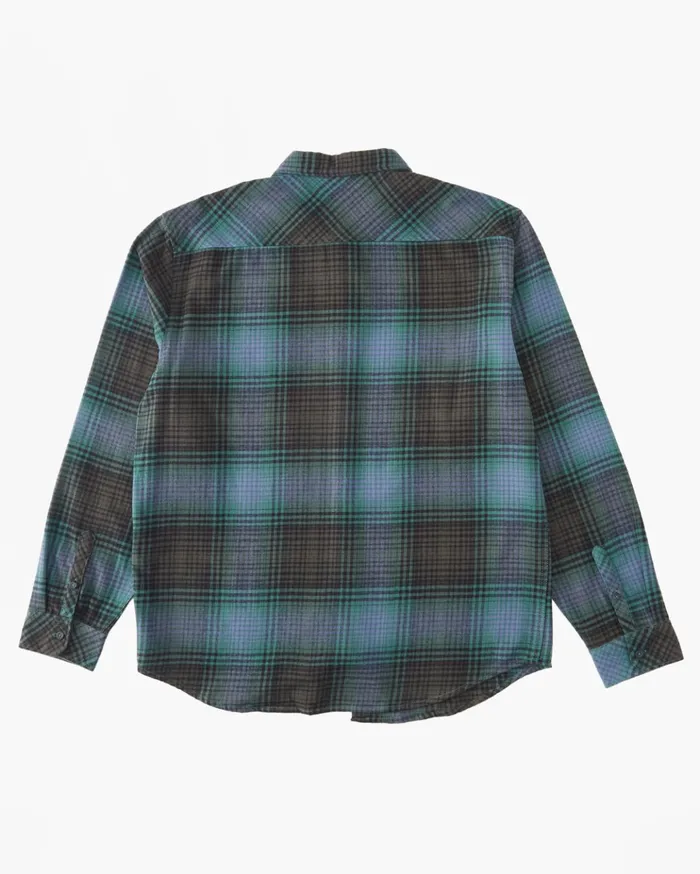 Billabong Boy039s Coastline Flannel Shirt Raven Kids Boys039 Shirts Billabong Boy039s Coastline Flannel Shirt Raven Kids Boys039 Shirts