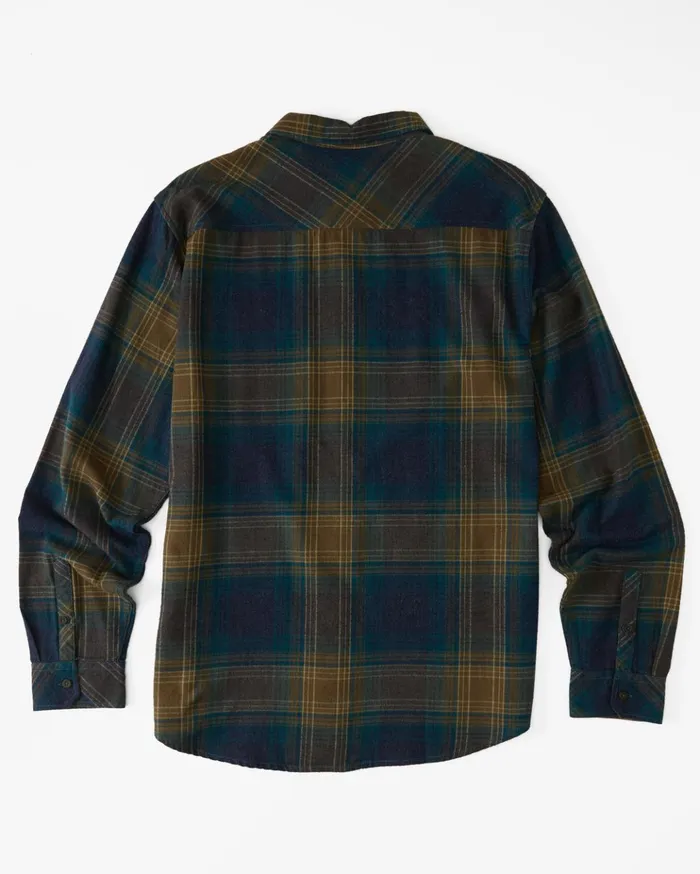 Billabong Boy039s Coastline Flannel Shirt Real Teal Kids Boys039 Shirts Billabong Boy039s Coastline Flannel Shirt Real Teal Kids Boys039 Shirts