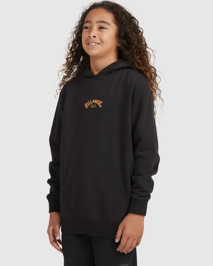 Billabong Boy039s Core Arch Pullover Hoodie Black Kids Boys039 Hoodies and Fleece Billabong Boy039s Core Arch Pullover Hoodie Black Kids Boys039 Hoodies and Fleece