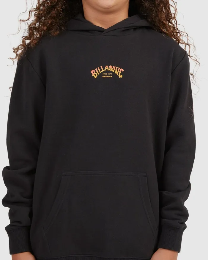 Billabong Boy039s Core Arch Pullover Hoodie Black Kids Boys039 Hoodies and Fleece Billabong Boy039s Core Arch Pullover Hoodie Black Kids Boys039 Hoodies and Fleece