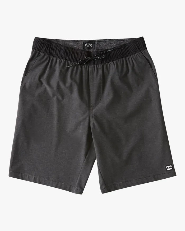 Billabong Boy039s Crossfire Elastic Submersible Shorts 16quot Asphalt Kids Boys039 Shorts Billabong Boy039s Crossfire Elastic Submersible Shorts 16quot Asphalt Kids Boys039 Shorts