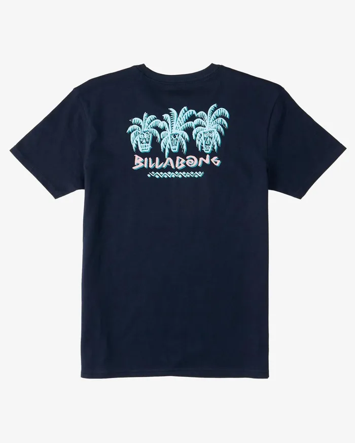 Billabong Boy039s Lounge TShirt Navy Kids Boys039 Tees