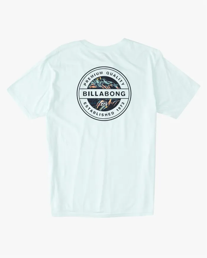 Billabong Boy039s Rotor TShirt Seaglass Kids Boys039 Tees