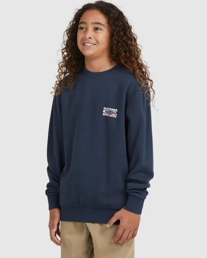 Billabong Boy039s Shadow Diamond Crewneck Sweatshirt Navy Kids Boys039 Hoodies and Fleece Billabong Boy039s Shadow Diamond Crewneck Sweatshirt Navy Kids Boys039 Hoodies and Fleece