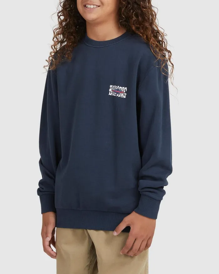 Billabong Boy039s Shadow Diamond Crewneck Sweatshirt Navy Kids Boys039 Hoodies and Fleece Billabong Boy039s Shadow Diamond Crewneck Sweatshirt Navy Kids Boys039 Hoodies and Fleece