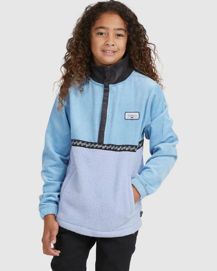 Billabong Boy039s Space Cow HalfZip Pullover Dusty Blue Kids Boys039 Hoodies and Fleece Billabong Boy039s Space Cow HalfZip Pullover Dusty Blue Kids Boys039 Hoodies and Fleece