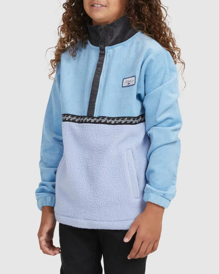 Billabong Boy039s Space Cow HalfZip Pullover Dusty Blue Kids Boys039 Hoodies and Fleece Billabong Boy039s Space Cow HalfZip Pullover Dusty Blue Kids Boys039 Hoodies and Fleece
