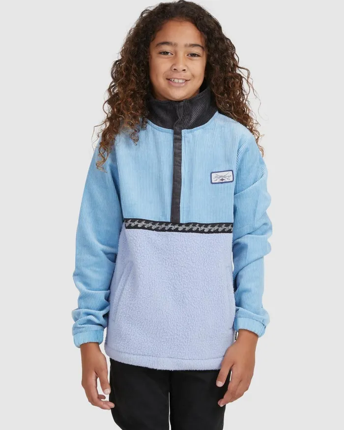Billabong Boy039s Space Cow HalfZip Pullover Dusty Blue Kids Boys039 Hoodies and Fleece Billabong Boy039s Space Cow HalfZip Pullover Dusty Blue Kids Boys039 Hoodies and Fleece