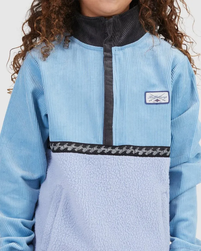 Billabong Boy039s Space Cow HalfZip Pullover Dusty Blue Kids Boys039 Hoodies and Fleece Billabong Boy039s Space Cow HalfZip Pullover Dusty Blue Kids Boys039 Hoodies and Fleece