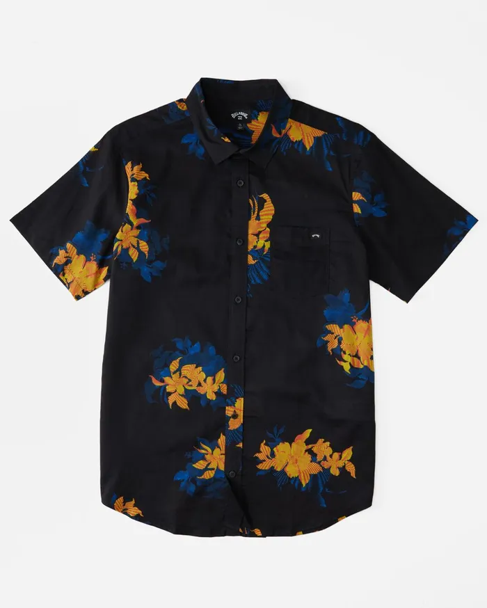 Billabong Boy039s Sundays Floral Short Sleeve Shirt Black Floral Kids Boys039 Shirts Billabong Boy039s Sundays Floral Short Sleeve Shirt Black Floral Kids Boys039 Shirts