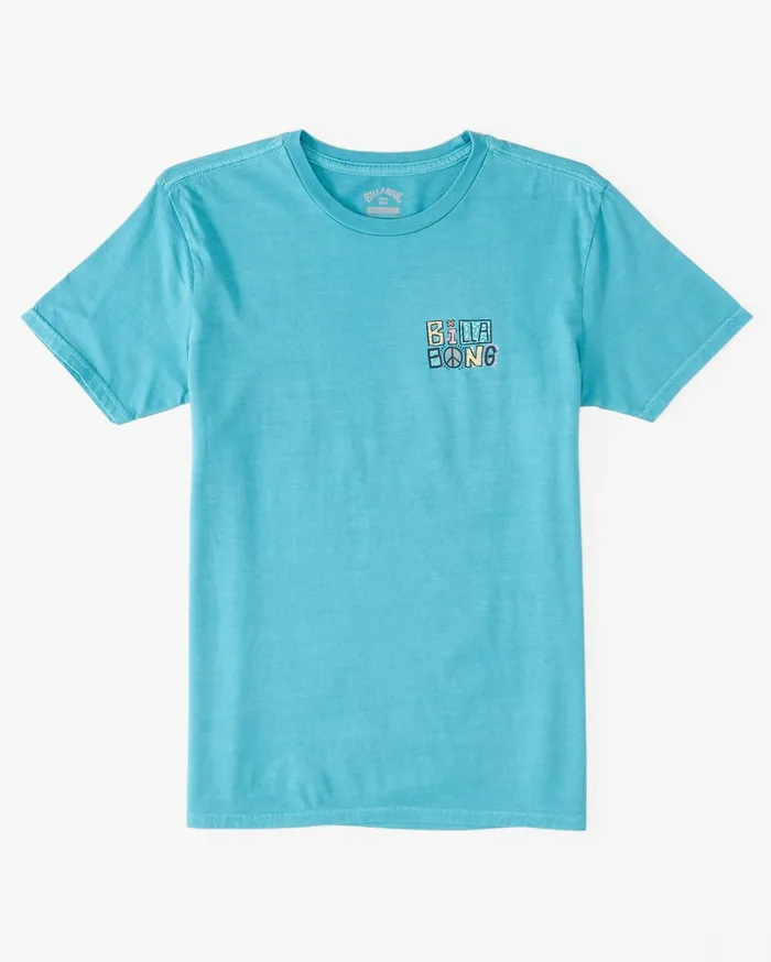 Billabong Boy039s Worded TShirt Dark Mint Kids Boys039 Tees Billabong Boy039s Worded TShirt Dark Mint Kids Boys039 Tees