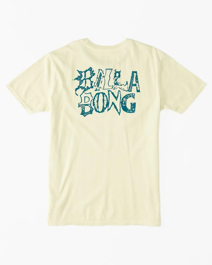 Billabong Boy039s Worded TShirt Light Lime Kids Boys039 Tees