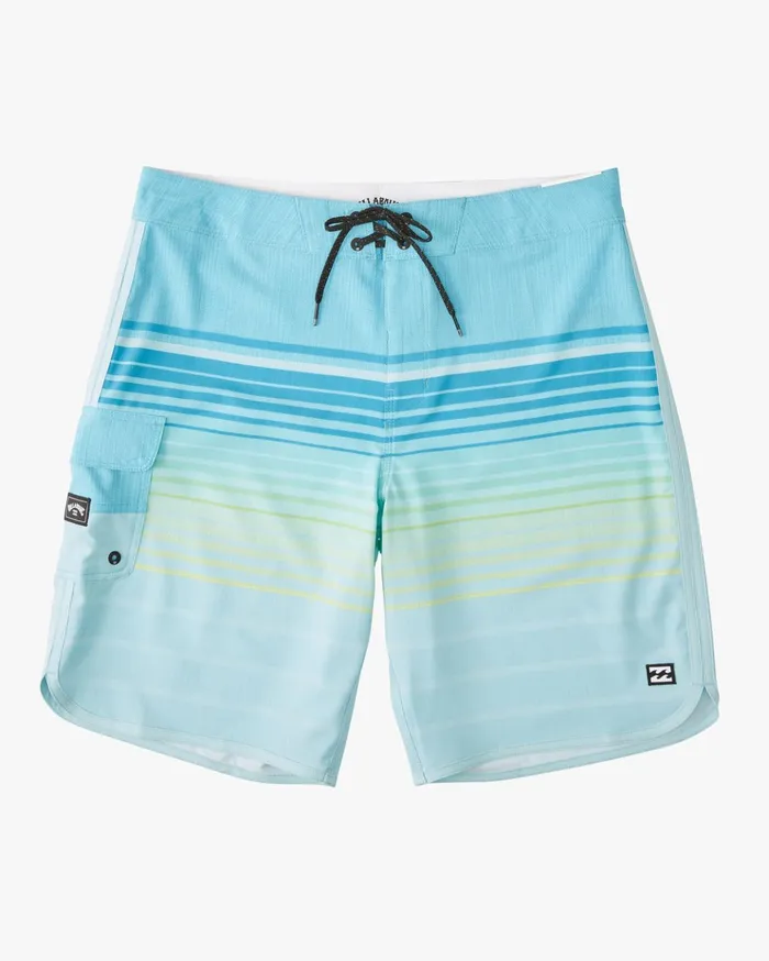 Billabong Boys039 03973 Stripe Pro Boardshorts 18quot Neon Blue Kids Boys039 Boardshorts Billabong Boys039 03973 Stripe Pro Boardshorts 18quot Neon Blue Kids Boys039 Boardshorts