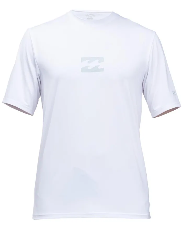 Billabong Boys039 04027041 All Day Wave Loose Fit Short Sleeve Surf Tee White Kids Boys039 Rashguards and Surf Tees Billabong Boys039 04027041 All Day Wave Loose Fit Short Sleeve Surf Tee White Kids Boys039 Rashguards and Surf Tees