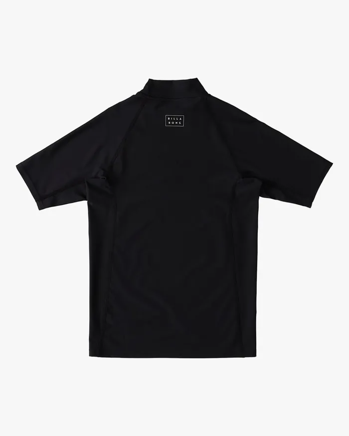 Billabong Boys039 04027041 All Day Wave Performance Fit Short Sleeve Rashguard Black Kids Toddlers and Boys 27 Yrs Billabong Boys039 04027041 All Day Wave Performance Fit Short Sleeve Rashguard Black Kids Toddlers and Boys 27 Yrs