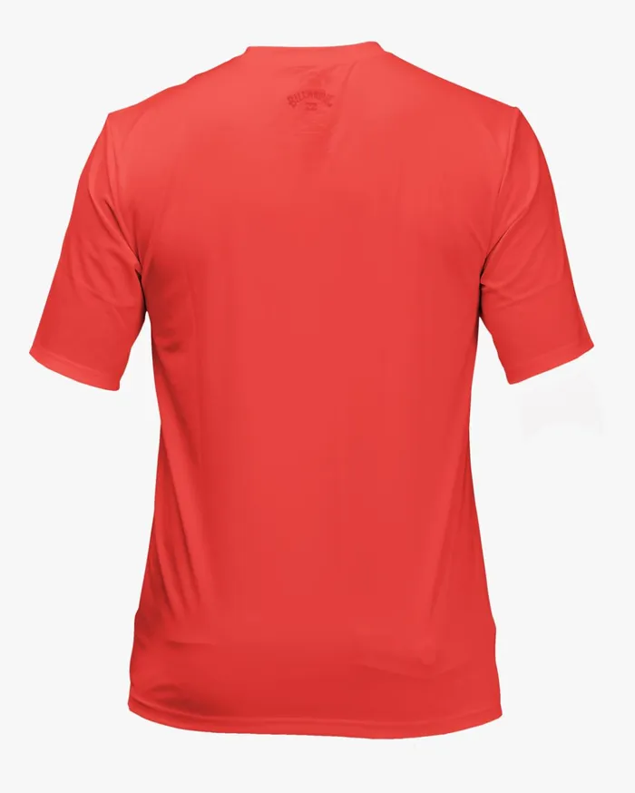 Billabong Boys039 04027041 All Day Wave Performance Fit Short Sleeve Rashguard Red Kids Toddlers and Boys 27 Yrs Billabong Boys039 04027041 All Day Wave Performance Fit Short Sleeve Rashguard Red Kids Toddlers and Boys 27 Yrs