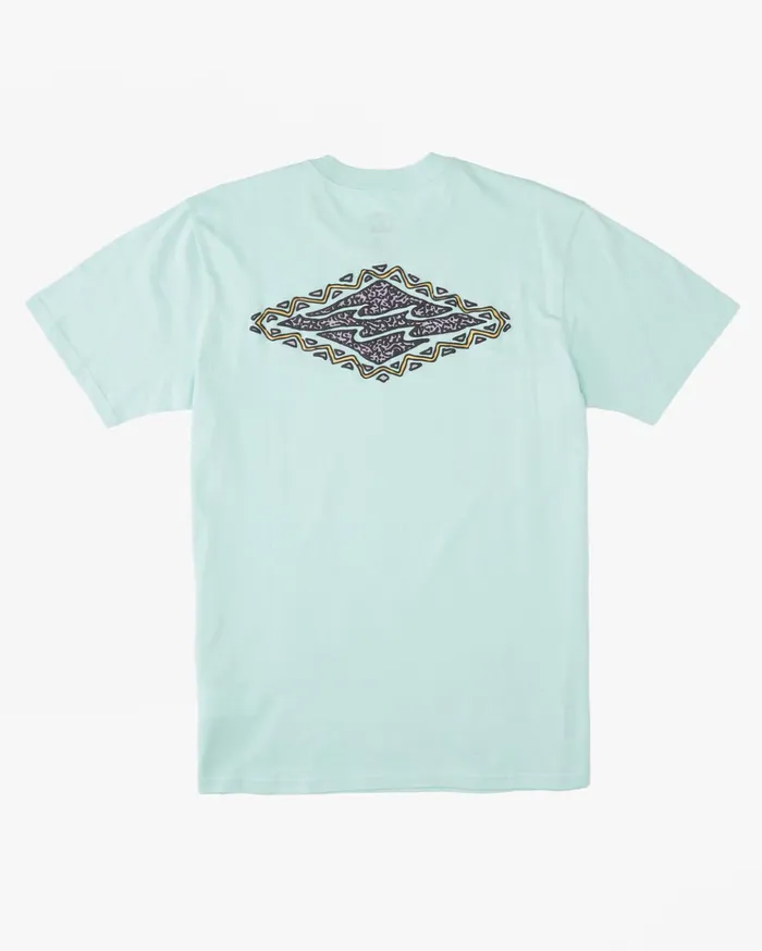 Billabong Boys039 04027041 Crayon Wave Short Sleeve TShirt Cool Mint Kids Boys039 Tees Billabong Boys039 04027041 Crayon Wave Short Sleeve TShirt Cool Mint Kids Boys039 Tees