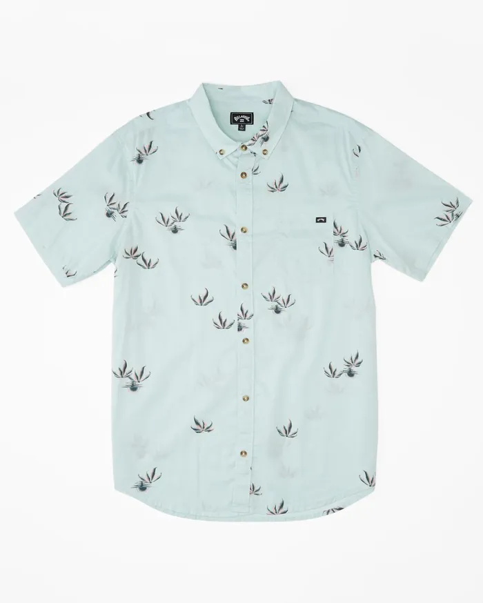Billabong Boys039 04027041 Sundays Mini Short Sleeve Shirt Seamist Kids Toddlers and Boys 27 Yrs Billabong Boys039 04027041 Sundays Mini Short Sleeve Shirt Seamist Kids Toddlers and Boys 27 Yrs