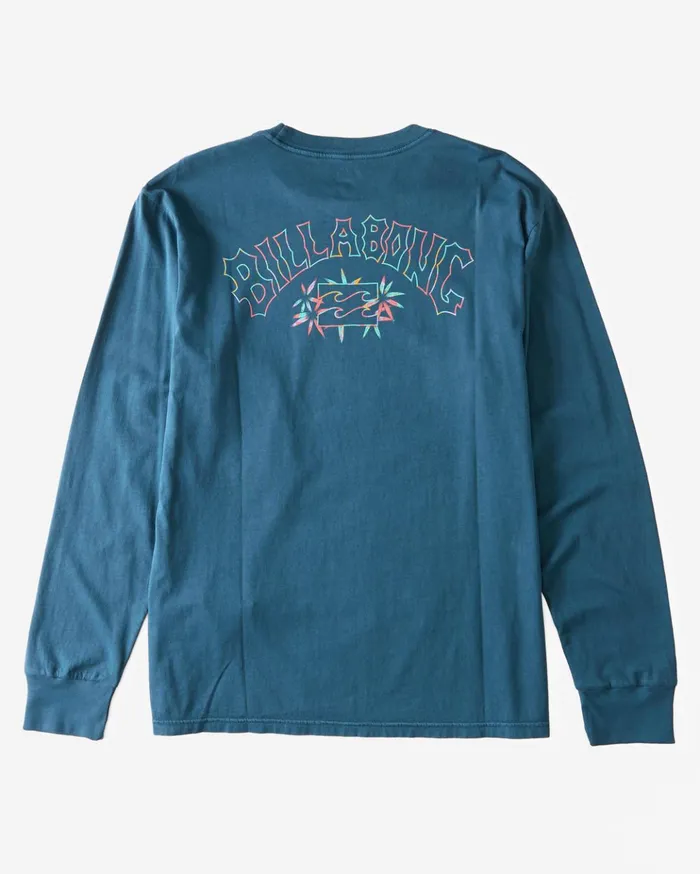 Billabong Boys039 04027041 Theme Arch Long Sleeve TShirt Navy Kids Boys039 Tees Billabong Boys039 04027041 Theme Arch Long Sleeve TShirt Navy Kids Boys039 Tees