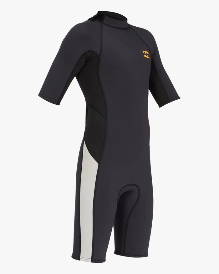 Billabong Boys039 22 Absolute Back Zip Short Sleeve Spring Suit Black Rock Kids Boys039 Wetsuits Billabong Boys039 22 Absolute Back Zip Short Sleeve Spring Suit Black Rock Kids Boys039 Wetsuits