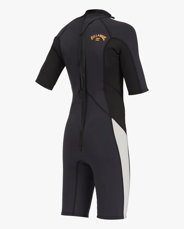 Billabong Boys039 22 Absolute Back Zip Short Sleeve Spring Suit Black Rock Kids Boys039 Wetsuits Billabong Boys039 22 Absolute Back Zip Short Sleeve Spring Suit Black Rock Kids Boys039 Wetsuits