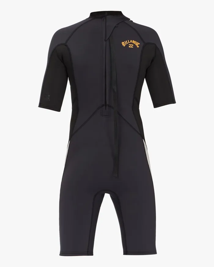 Billabong Boys039 22 Absolute Back Zip Short Sleeve Spring Suit Black Rock Kids Boys039 Wetsuits Billabong Boys039 22 Absolute Back Zip Short Sleeve Spring Suit Black Rock Kids Boys039 Wetsuits