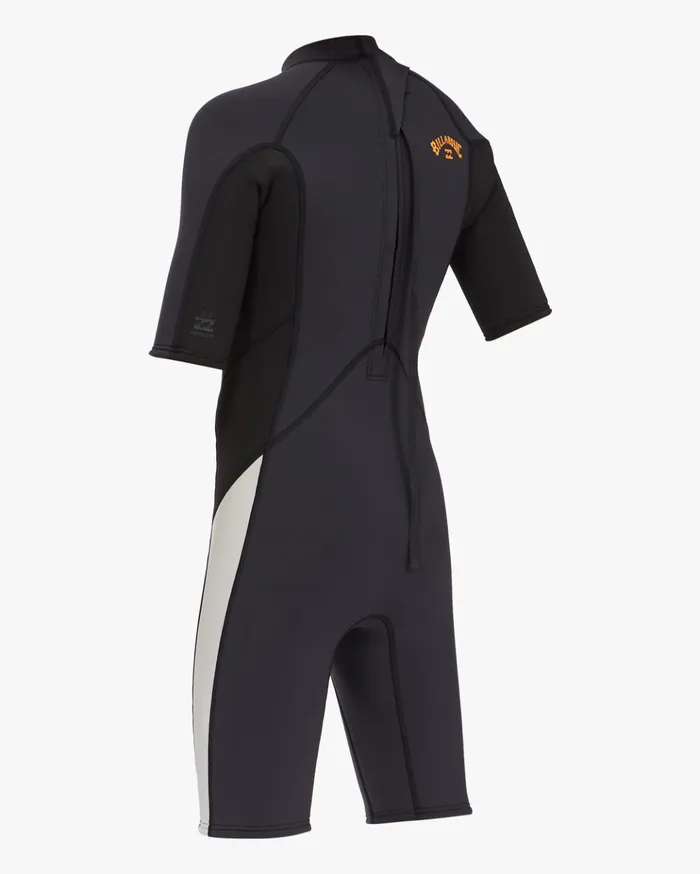 Billabong Boys039 22 Absolute Back Zip Short Sleeve Spring Suit Black Rock Kids Boys039 Wetsuits Billabong Boys039 22 Absolute Back Zip Short Sleeve Spring Suit Black Rock Kids Boys039 Wetsuits