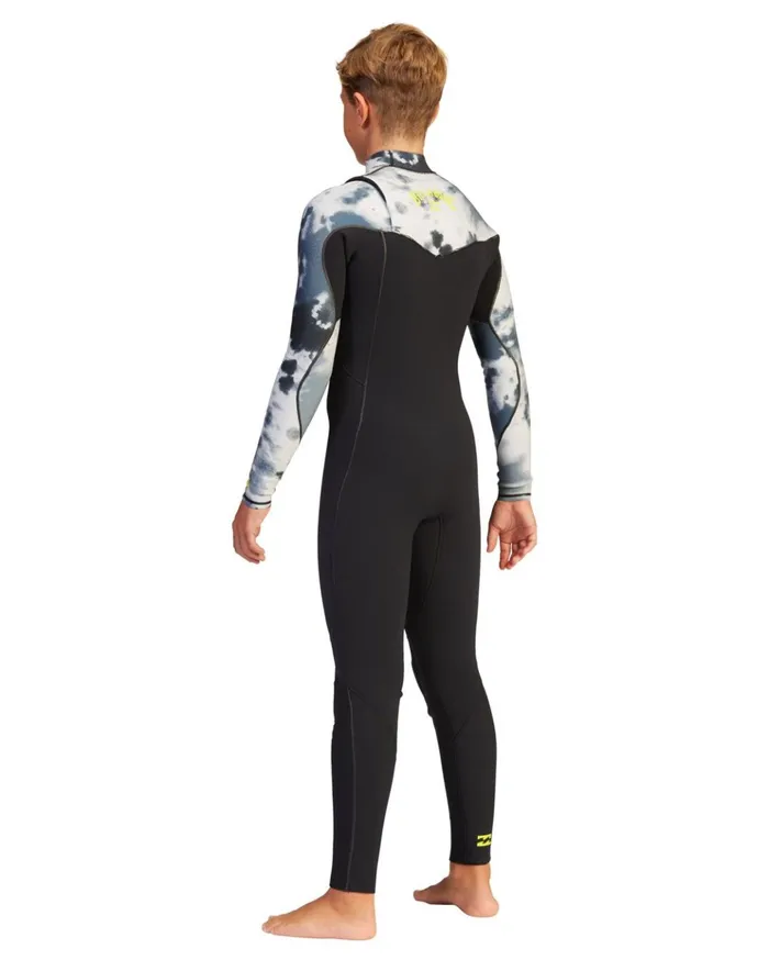Billabong Boys039 43 Furnace Comp Chest Zip Full Wetsuit Pro Tie Dye Kids Boys039 Wetsuits Billabong Boys039 43 Furnace Comp Chest Zip Full Wetsuit Pro Tie Dye Kids Boys039 Wetsuits