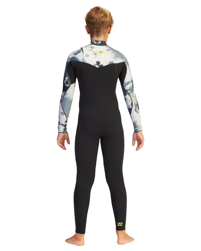 Billabong Boys039 43 Furnace Comp Chest Zip Full Wetsuit Pro Tie Dye Kids Boys039 Wetsuits Billabong Boys039 43 Furnace Comp Chest Zip Full Wetsuit Pro Tie Dye Kids Boys039 Wetsuits