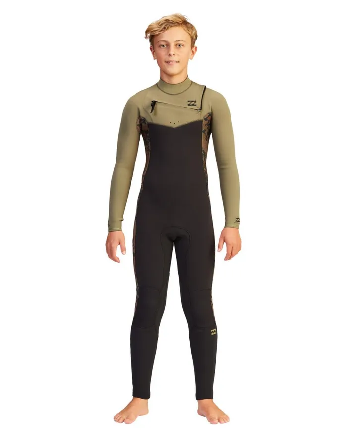 Billabong Boys039 43 Revolution Full Wetsuit Military Kids Boys039 Wetsuits Billabong Boys039 43 Revolution Full Wetsuit Military Kids Boys039 Wetsuits