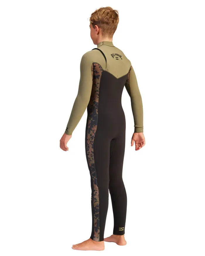 Billabong Boys039 43 Revolution Full Wetsuit Military Kids Boys039 Wetsuits Billabong Boys039 43 Revolution Full Wetsuit Military Kids Boys039 Wetsuits