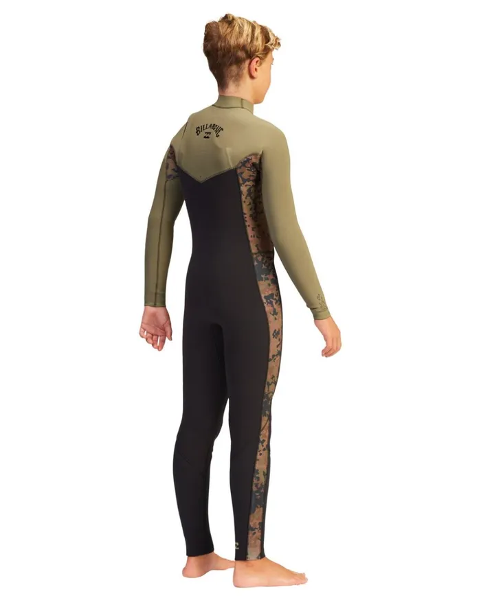 Billabong Boys039 43 Revolution Full Wetsuit Military Kids Boys039 Wetsuits Billabong Boys039 43 Revolution Full Wetsuit Military Kids Boys039 Wetsuits